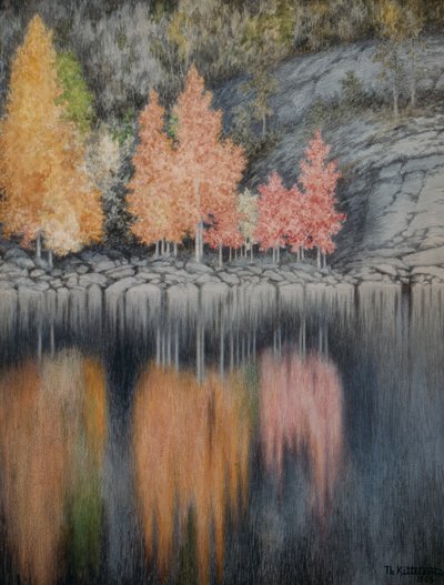 Blödande osp av Theodor Severin Kittelsen