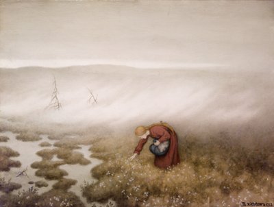 Ängsull av Theodor Kittelsen