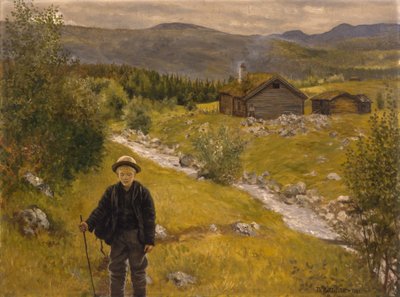Farväl mamma av Theodor Kittelsen