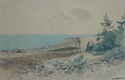 Jomfruland (målning) av Theodor Severin Kittelsen