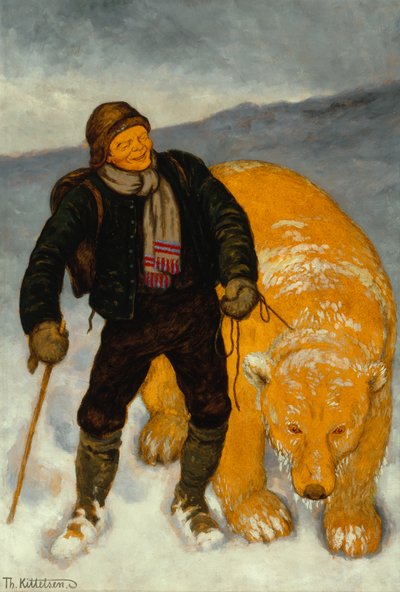 Kjetta vid Dover av Theodor Kittelsen