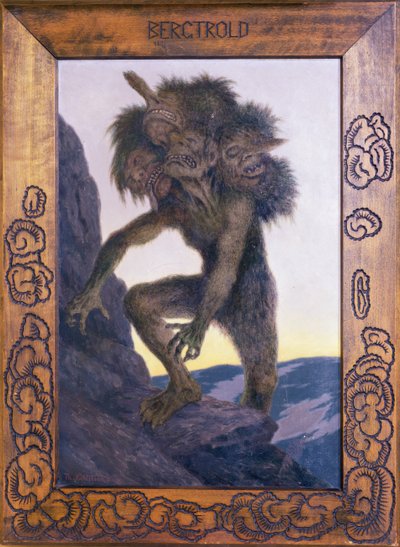 Bergstroll av Theodor Kittelsen