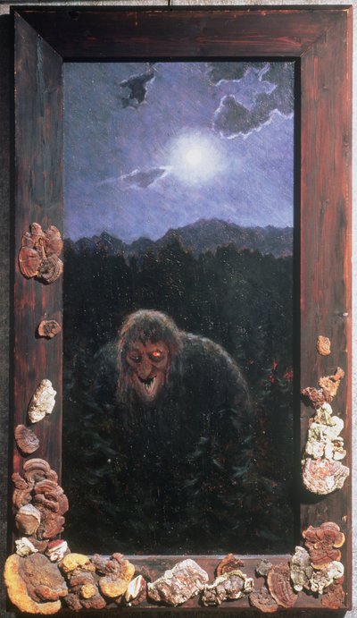 Vårt hustroll (olja på duk) av Theodor Kittelsen