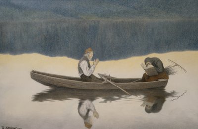 Över hav och flod av Theodor Kittelsen