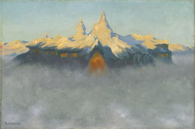 Soria Moria-palatset av Theodor Kittelsen