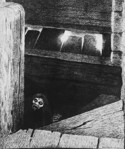 Den svarta döden av Theodor Kittelsen