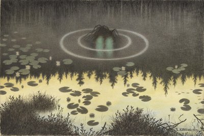 Vattenspriten av Theodor Kittelsen
