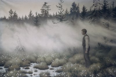 Nymfen som försvann av Theodor Kittelsen