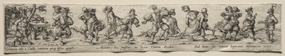 Böndernas dans av Theodor de Bry