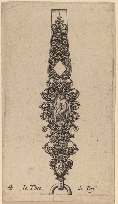 Prydnad av Theodor de Bry