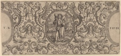 Prydnad av Theodor de Bry