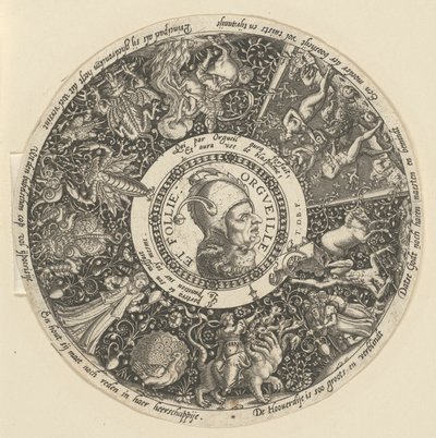 Stolthet och galenskap (Orgueil et Folie) av Theodor de Bry