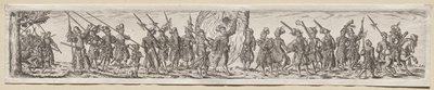 Soldater på mars av Theodor de Bry