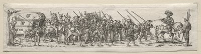 Soldater på mars av Theodor de Bry
