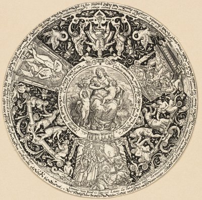 De sju välgörenhetsverken av Theodor de Bry