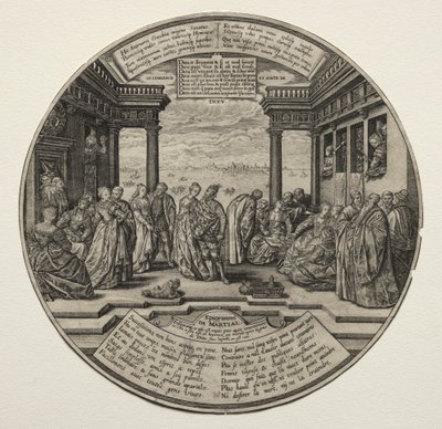 Den venetianska balen av Theodor de Bry