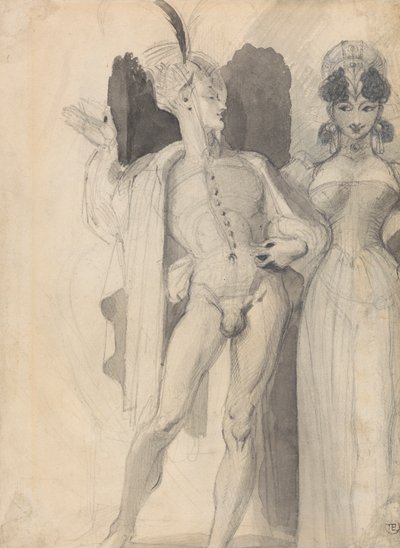 Faust och Margaret av Theodor von Holst