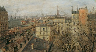 Utsikt över Paris av Theodor von Hormann