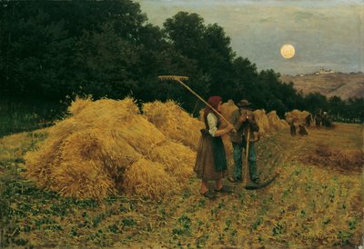 Månstöd efter skörd i av Theodor von Hormann