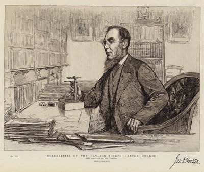 Dagens kändisar, Sir Joseph Dalton Hooker av Theodore Blake Wirgman