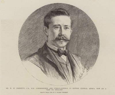 Mr H H Johnston, kommissionär och generalkonsul i brittiska centralafrika, nu på besök i England av Theodore Blake Wirgman