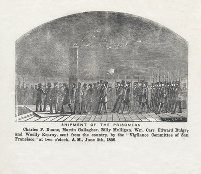 Fångarnas försändelse, pub. 1856 av Theodore C. Boyd