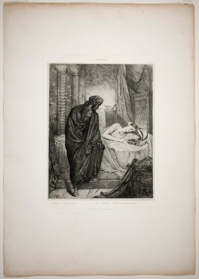 Yet She Must Die, planka elva ur Othello av Théodore Chassériau