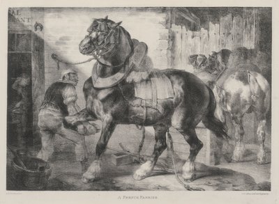 En fransk hovslagare av Theodore Gericault
