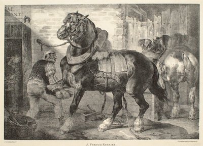 En fransk hovslagare av Theodore Gericault