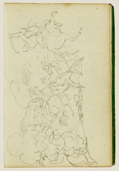 Kavalleristrid av Theodore Gericault