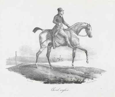 Engelsk häst (An English Horse) av Theodore Gericault
