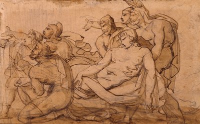 Paris död av Theodore Gericault