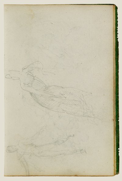 Figurstudier av Theodore Gericault