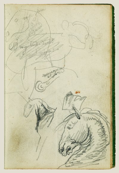 Studier om hästar av Theodore Gericault