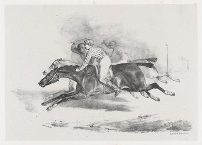 La Course (Loppet) av Theodore Gericault