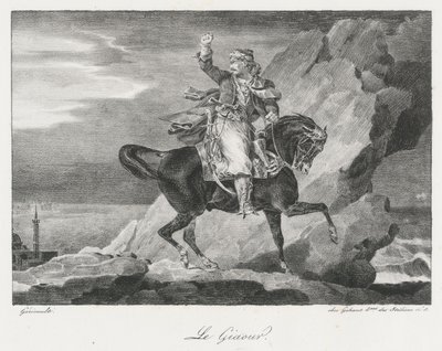Le Giaour (Giaour) av Theodore Gericault