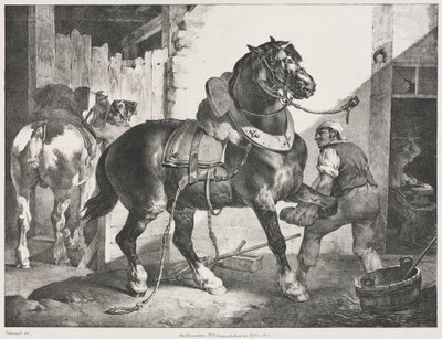 Den franske marskalken. av Theodore Gericault