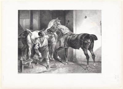 Den engelska hovslagaren (The English Farrier) av Theodore Gericault
