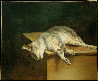 Le chat mort - Den döda katten ... av Theodore Gericault