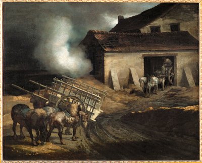 Le four a platre. Gipsugnen ... av Theodore Gericault