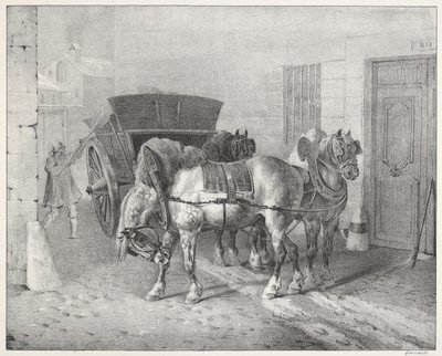 Les Boueux (Gatustädarna) av Theodore Gericault