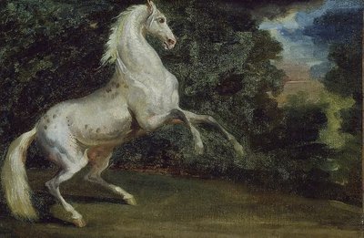 Stigande häst av Theodore Gericault