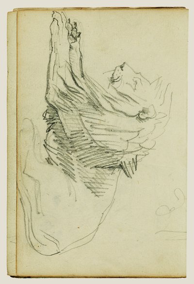 Sittande lejon av Theodore Gericault