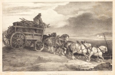 Kolvagnen av Theodore Gericault