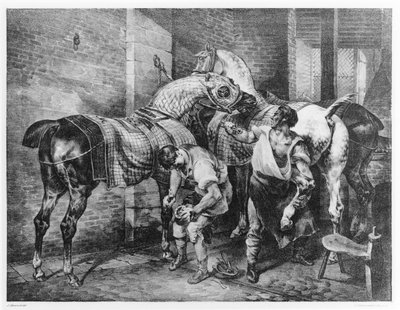 Den engelska hovslagaren av Theodore Gericault