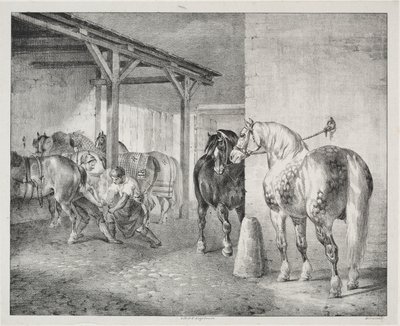Ferriers skjul av Theodore Gericault