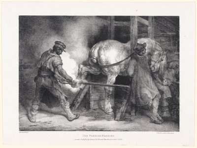 Den flamländska hovslagaren av Theodore Gericault