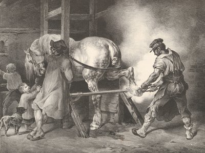 Den flamländska hovslagaren, 1822. av Theodore Gericault