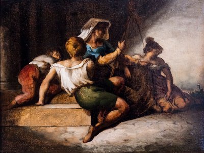Den fattiga familjen av Theodore Gericault