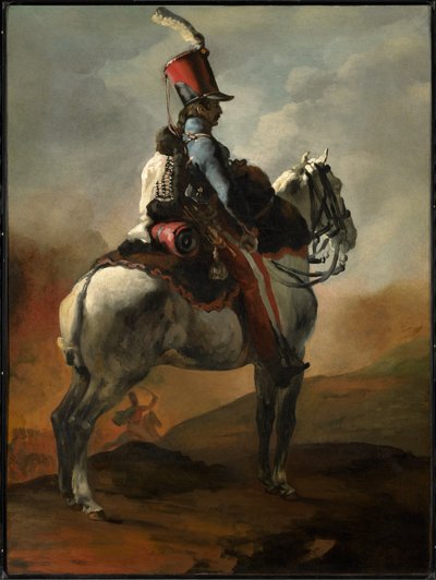 Husarernas trumpetare av Theodore Gericault